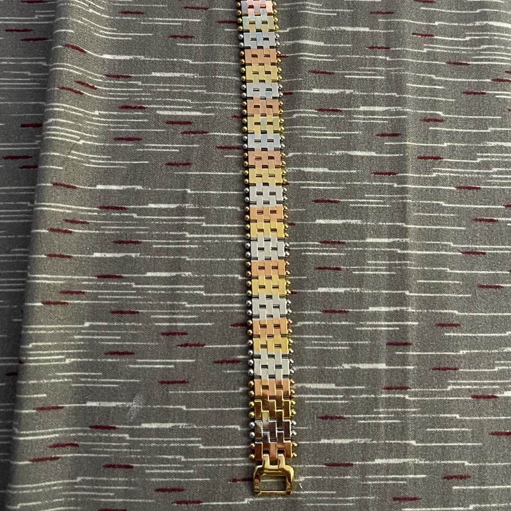 Gold layered bracelet